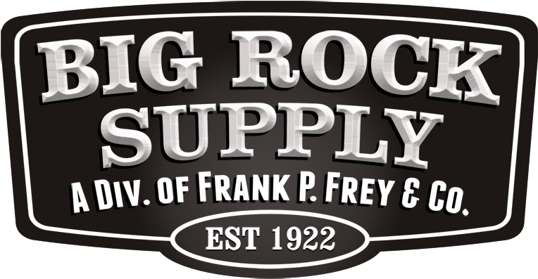 big rock supply the frey co label